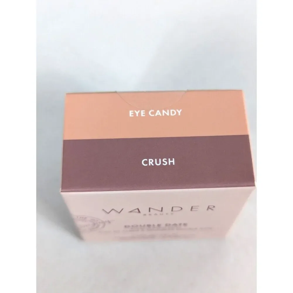 WANDER BEAUTY Double Date Eyeshadow Duo in Eye Candy & Crush Cream/Powder NEW